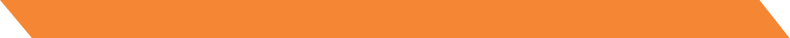Orangefarbener Balken